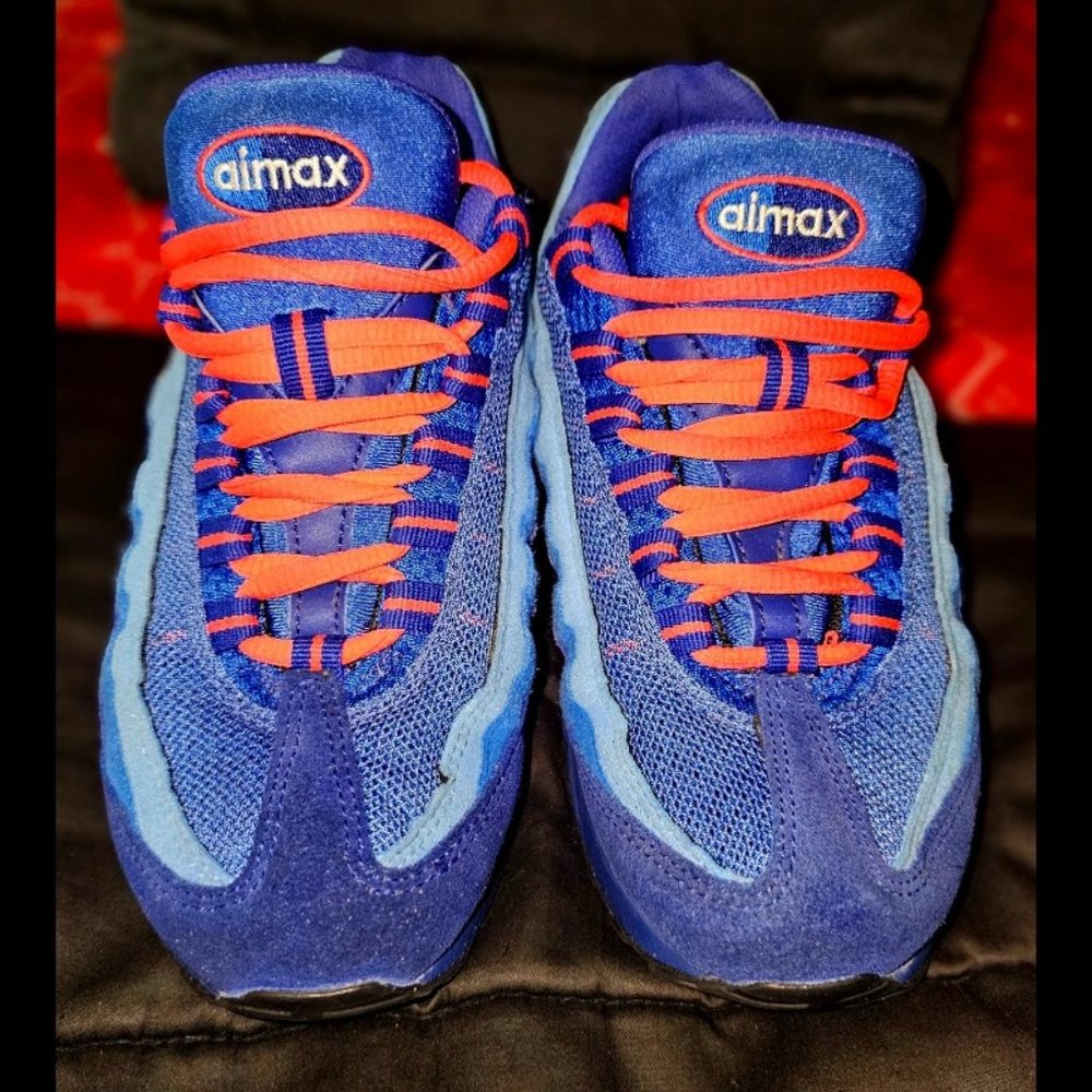Nike Air Max 95 GS "Ultramarine Solar Red"